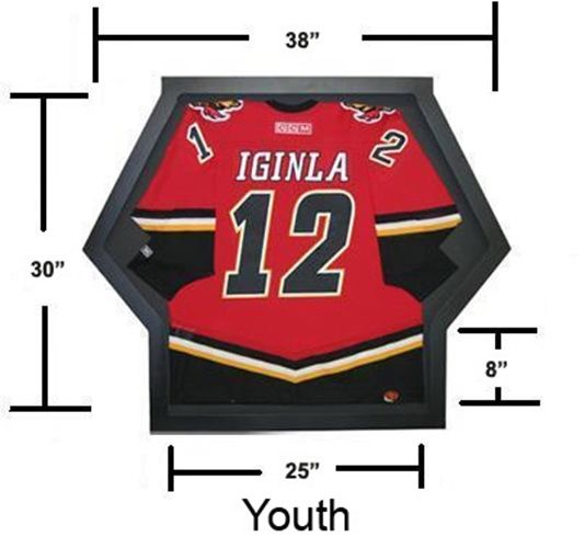 youth jersey display case